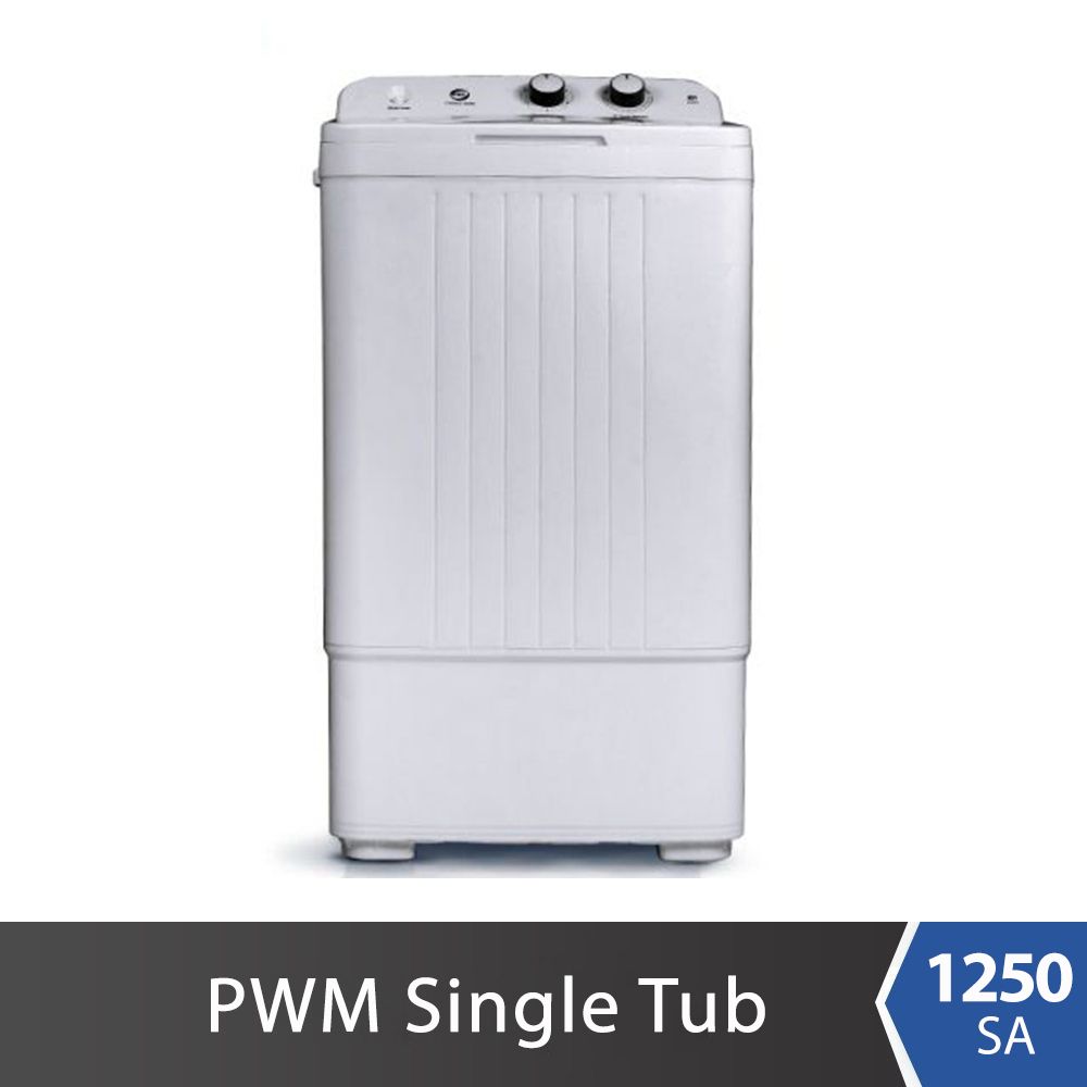 PEL Washing Machine Semi Auto 1250 - White Lid
